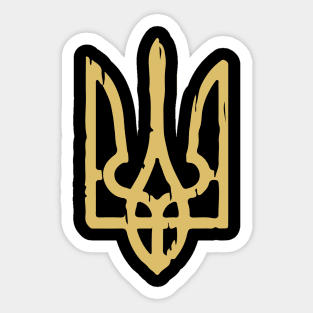 Ukraine coat of arms Sticker